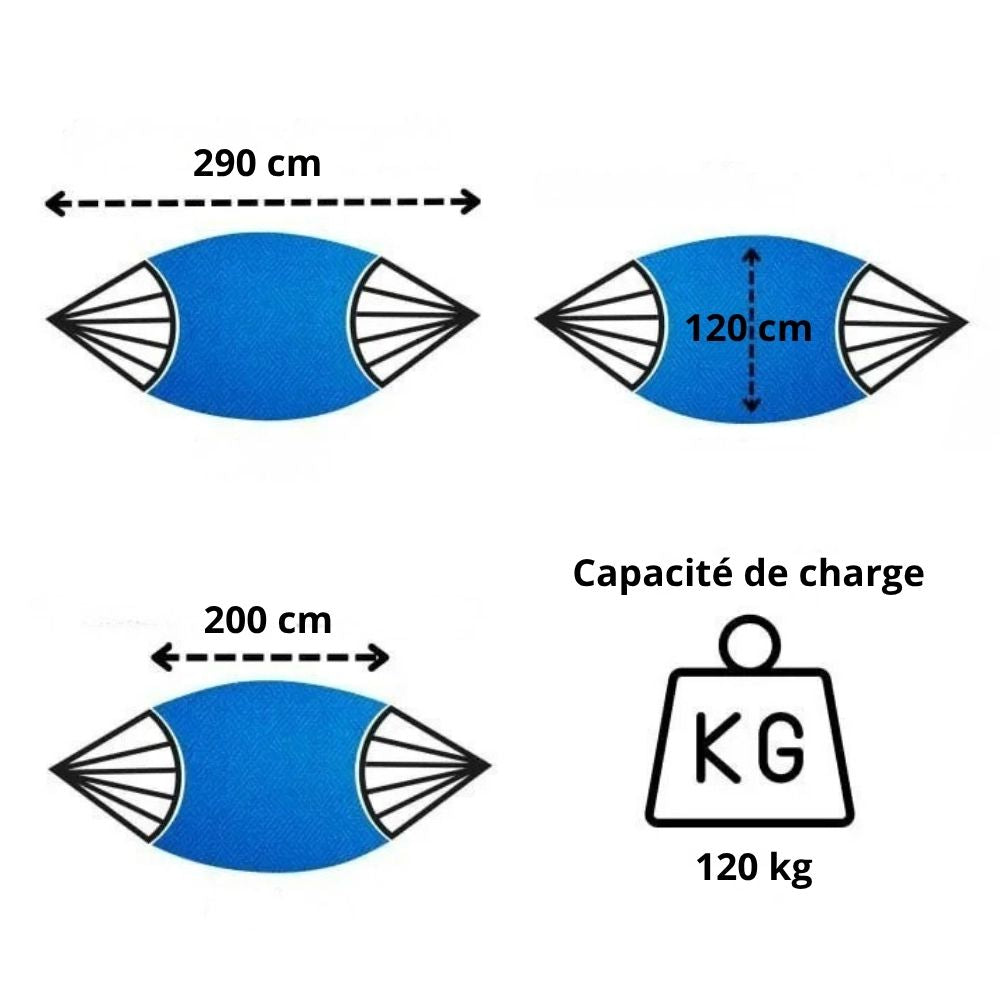 Hamac sur Pied Aluminium | Hestia Hamako
