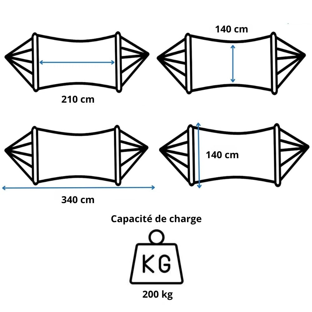 Hamac Corde | Tissage Hamako
