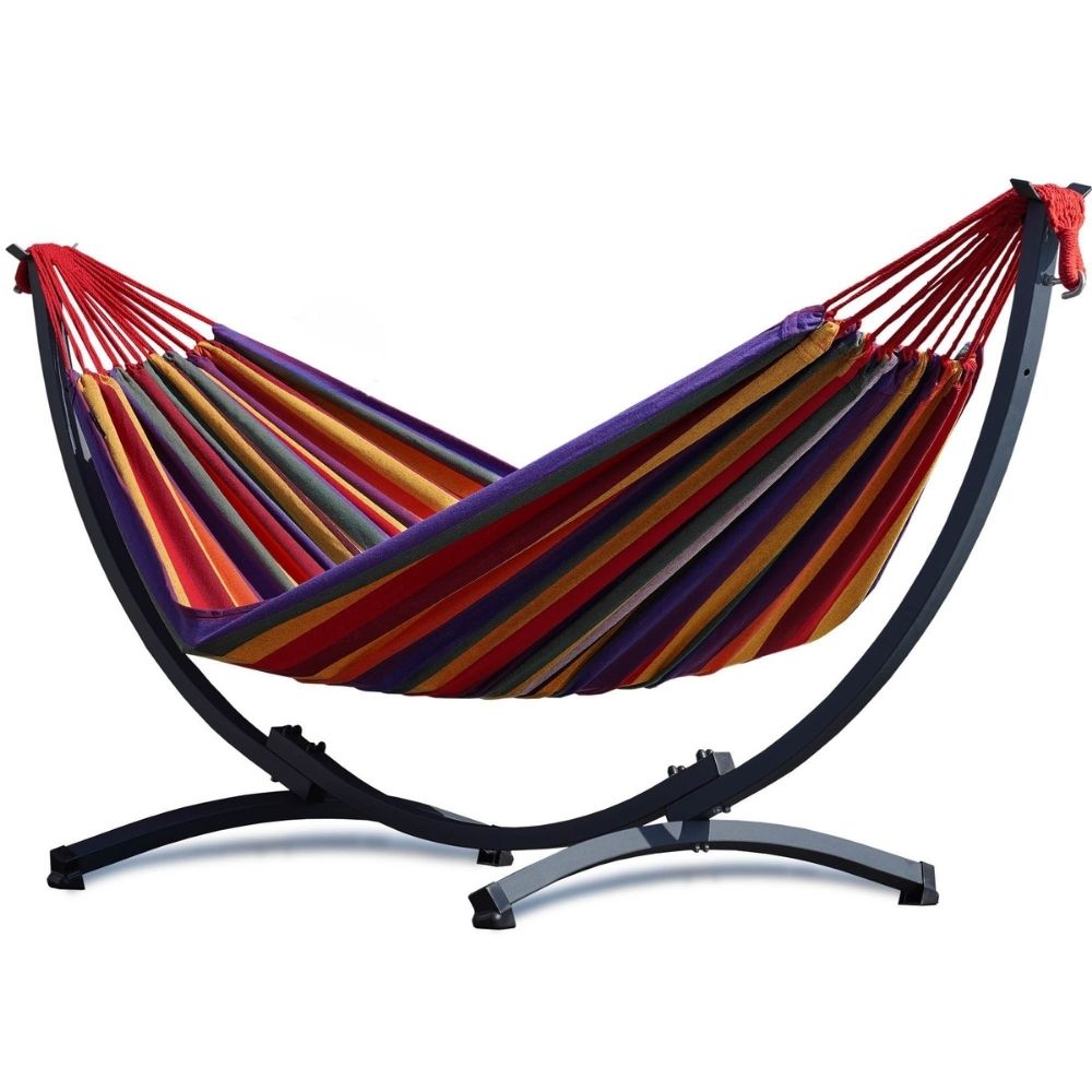 Hamac sur pied multi couleur