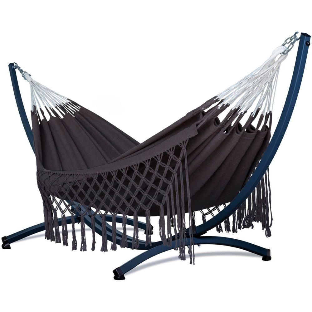 Hamac sur Pied Macramé | Opus Hamako