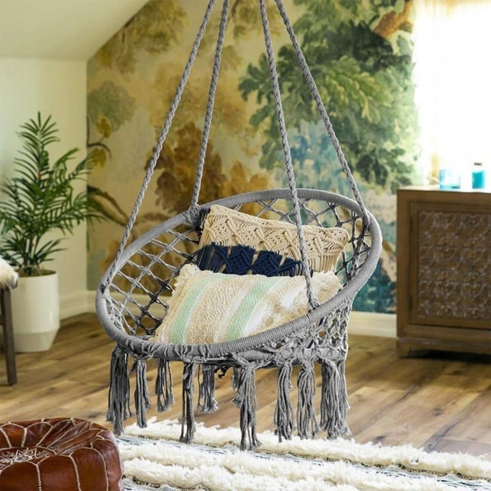 Fauteuil Suspendu Macramé | Luna Hamako