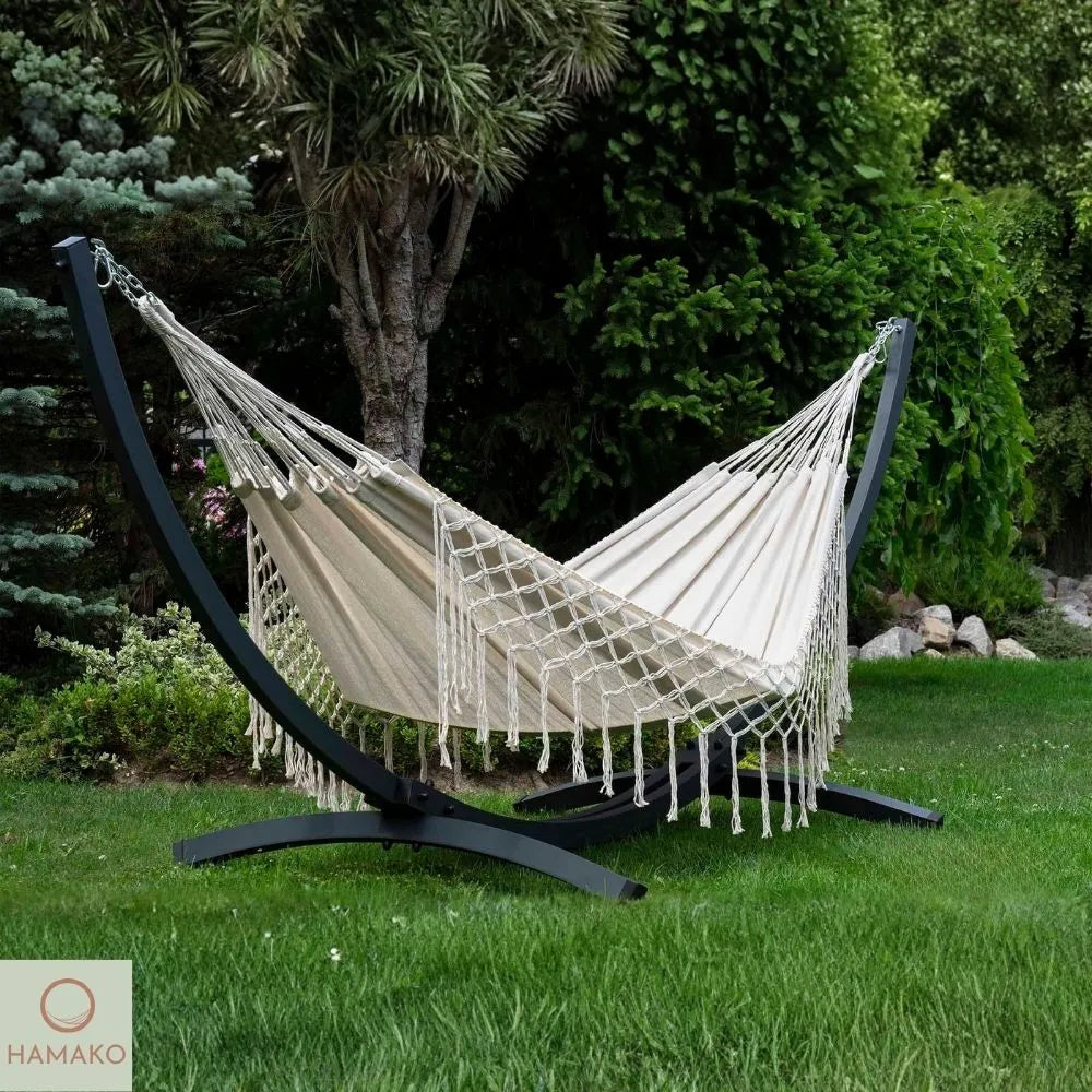 Hamac sur Pied Macramé | Opus Hamako