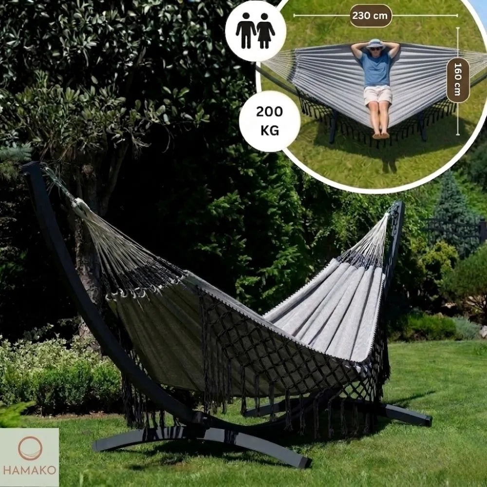 Hamac en Macramé Double | Pure Hamako
